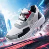 White mesh sports shoes, breathable and lightweight, unisex casual running shoes Specification image